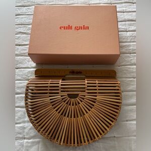Cult Gaia Gaias Bamboo Ark Small Top Handle Bag